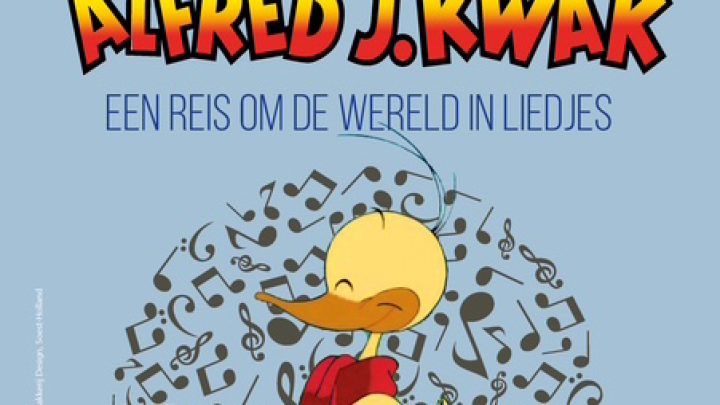 Kindervoorstelling Alfred Jodocus Kwak - Een reis om de wereld in liedjes